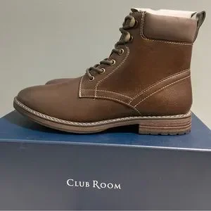 Club Room | Shoes | Club Room Westin Brown Lace Up Boots  display picture 3